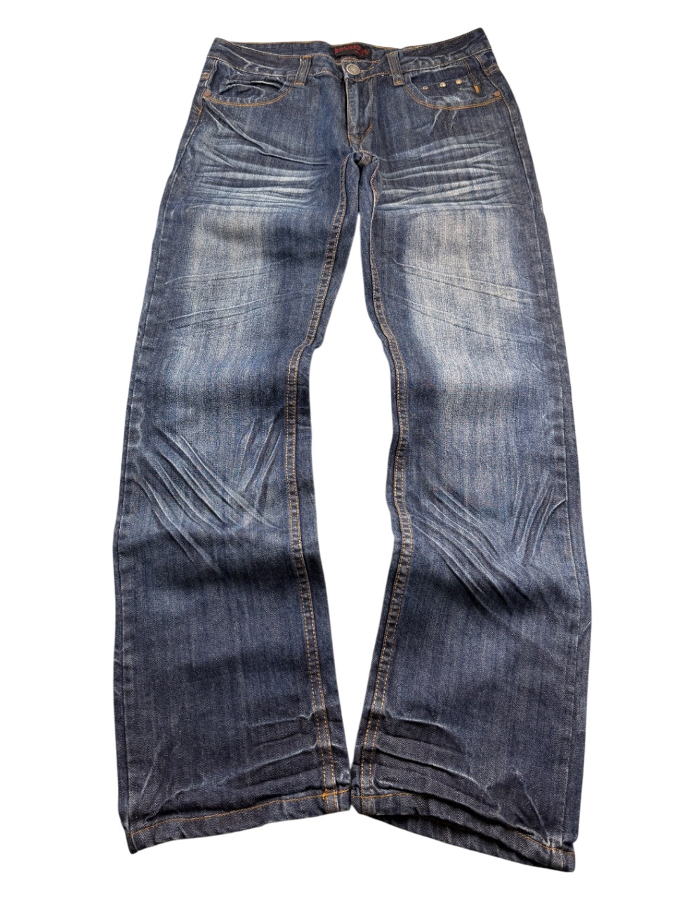 Vintage Washed Straightfit Jeans (M)