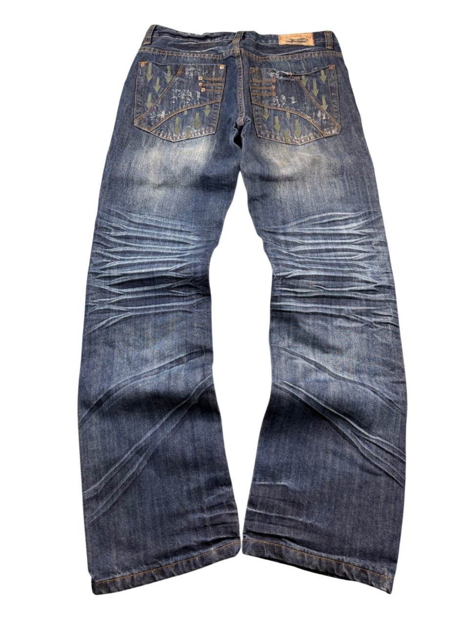 Vintage Washed Straightfit Jeans (M)