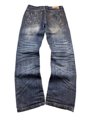 Vintage Washed Straightfit Jeans (M)