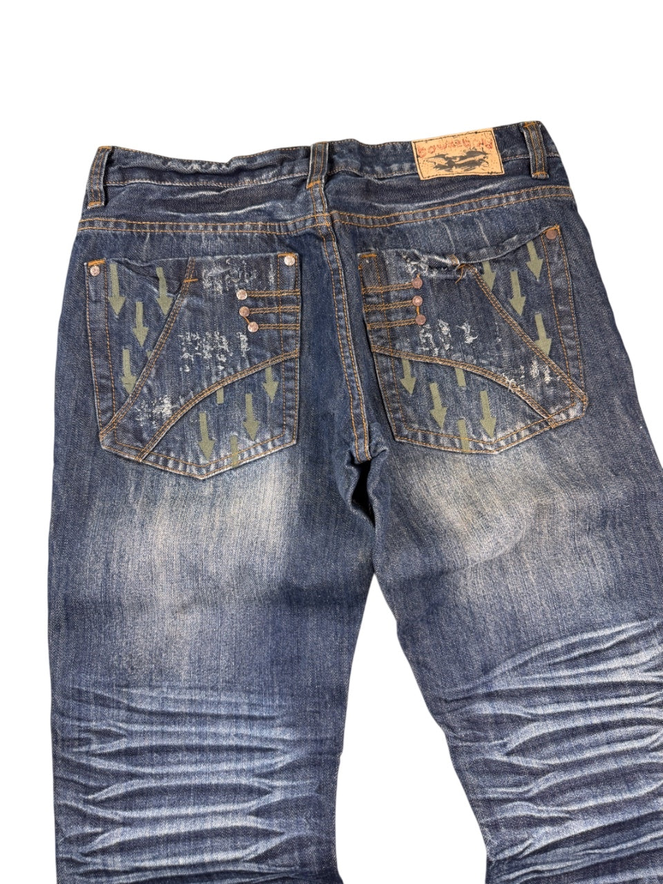 Vintage Washed Straightfit Jeans (M)
