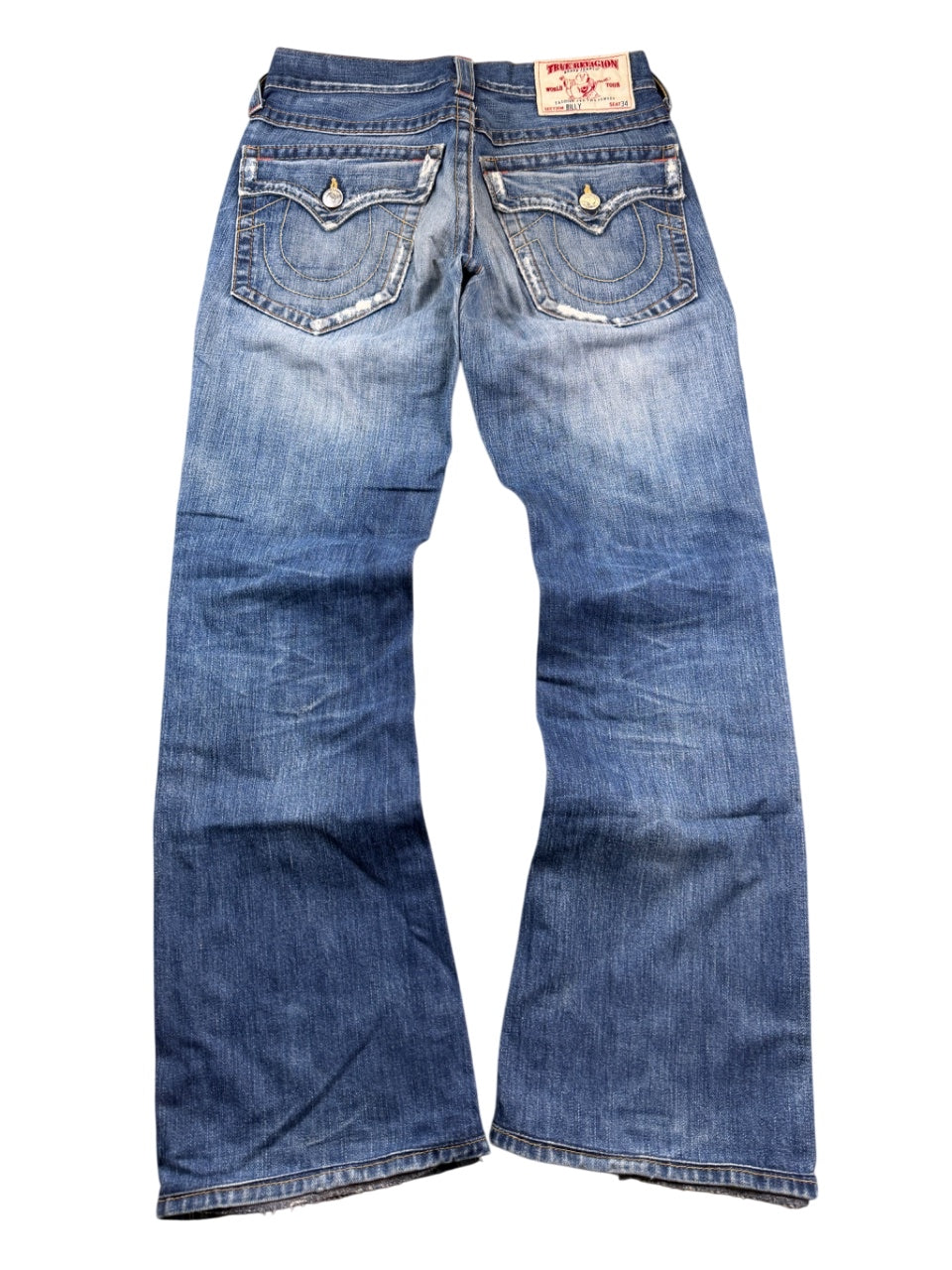 True Religion Washed Bootcut Jeans (XS-S)