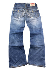 True Religion Washed Bootcut Jeans (XS-S)