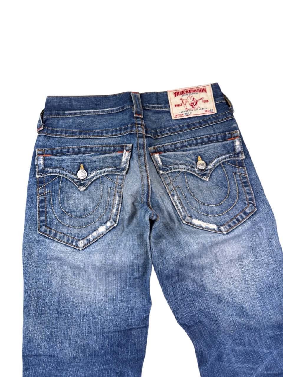 True Religion Washed Bootcut Jeans (XS-S)
