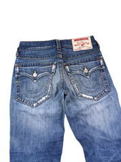 True Religion Washed Bootcut Jeans (XS-S)