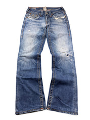 True Religion Washed Bootcut Jeans (XS-S)