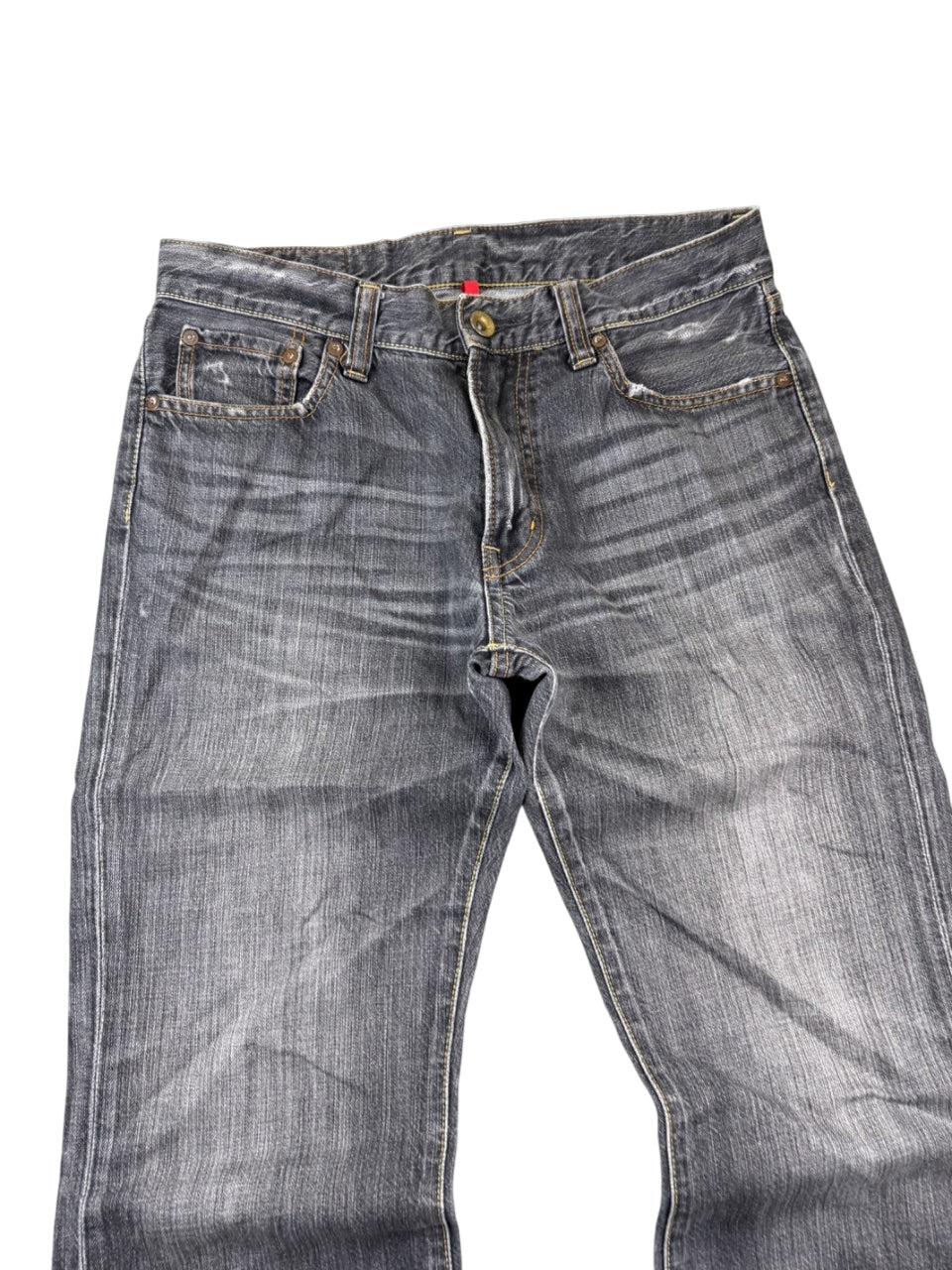 Vintage Washed Straightfit Jeans (S)