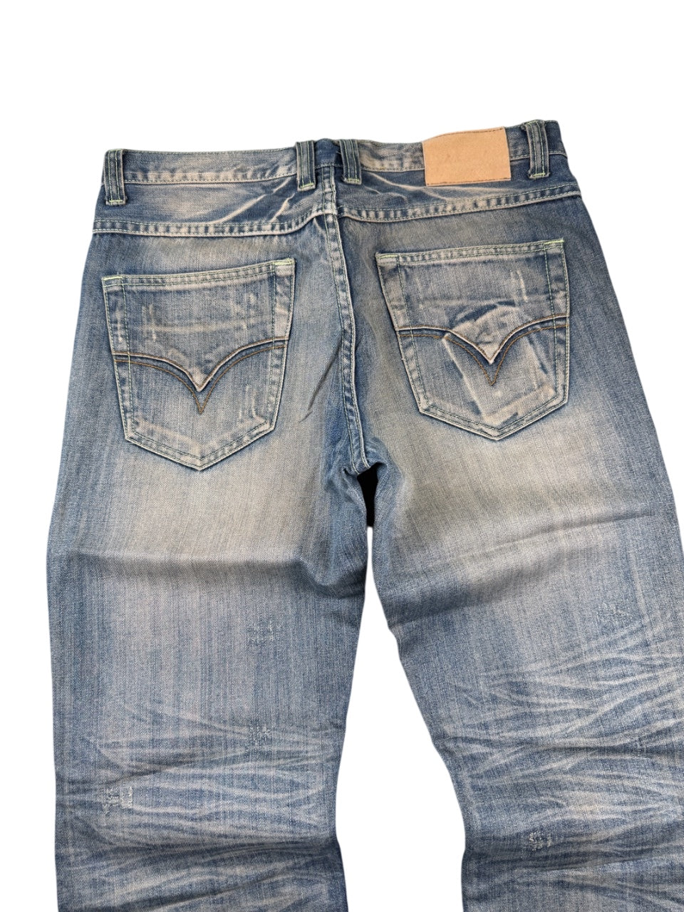 New York Story Crazy Washed Bootcut Jeans (S)