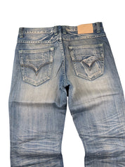 New York Story Crazy Washed Bootcut Jeans (S)