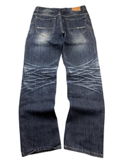 Invisible Washed Straightfit Jeans (S-M)