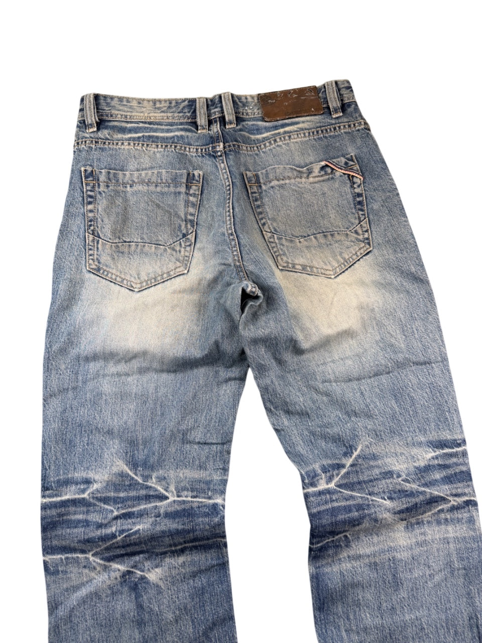 Vintage Washed Straightfit Jeans (S)