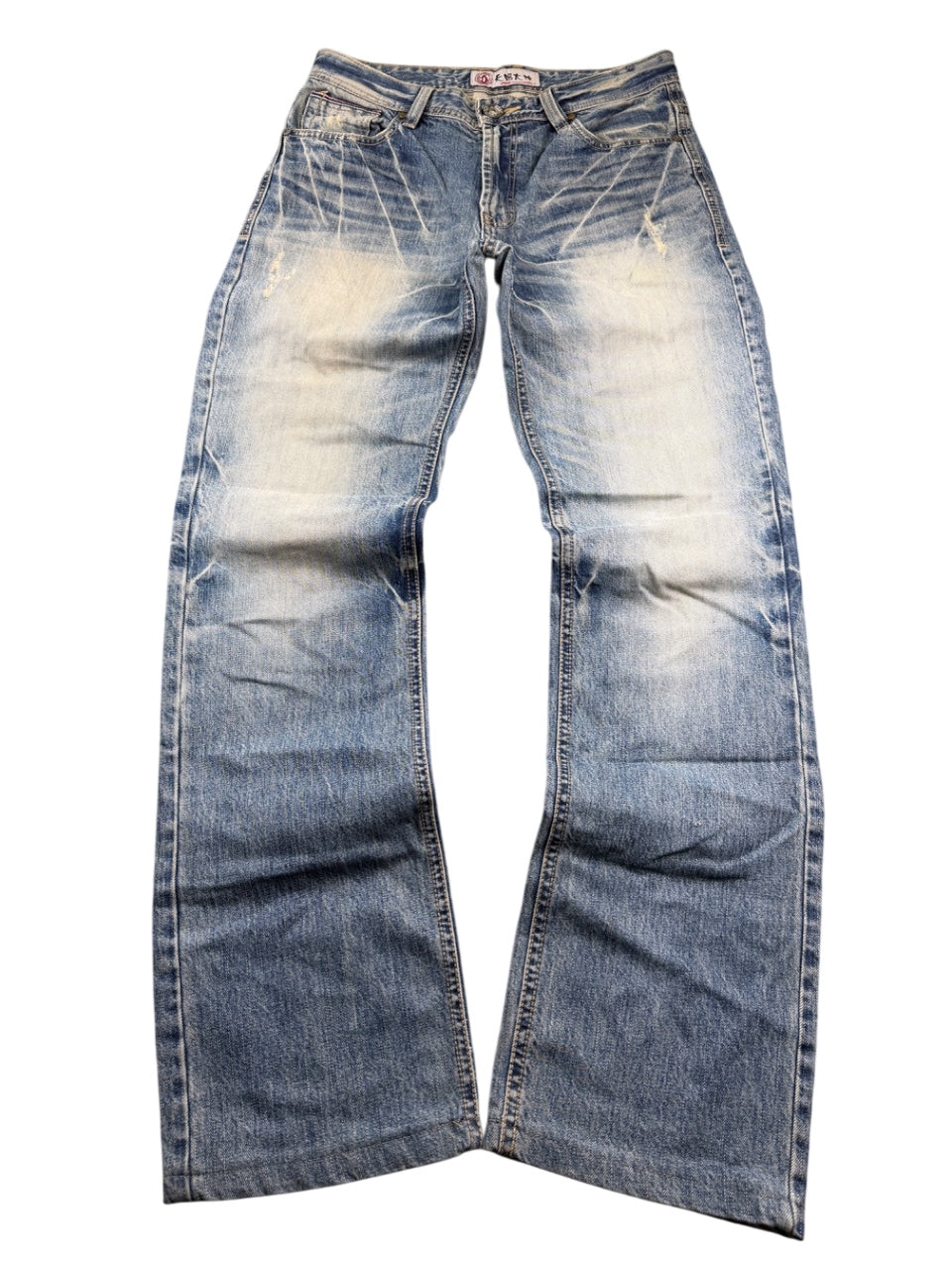 Vintage Washed Straightfit Jeans (S)