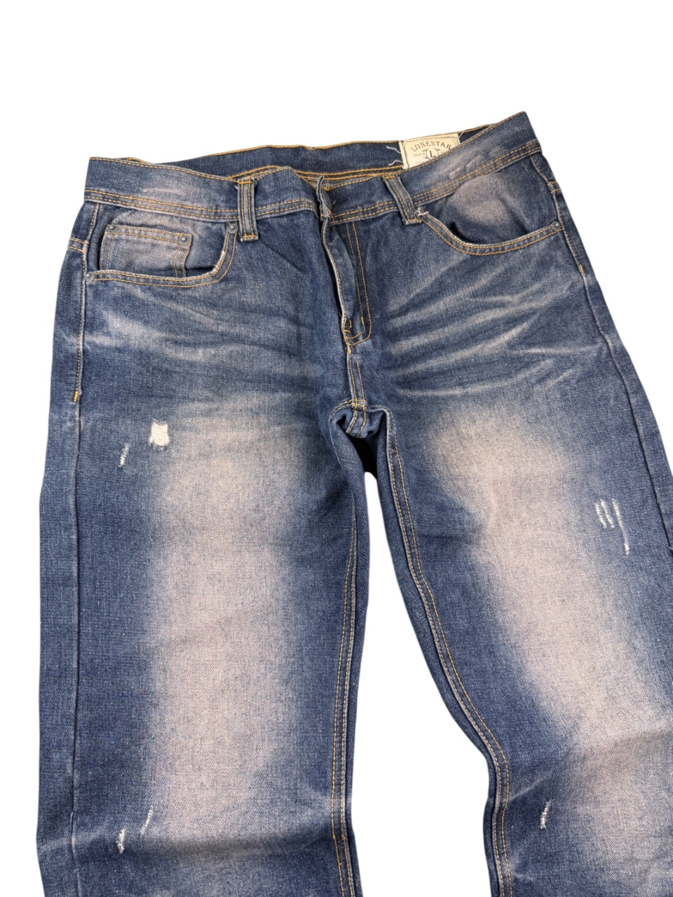 Lonestar Washed Straightfit Jeans (S-M)