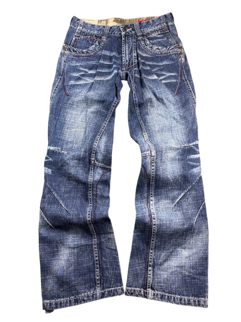 Youth Jeansmith Washed Bootcut Jeans (S)