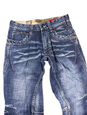 Youth Jeansmith Washed Bootcut Jeans (S)