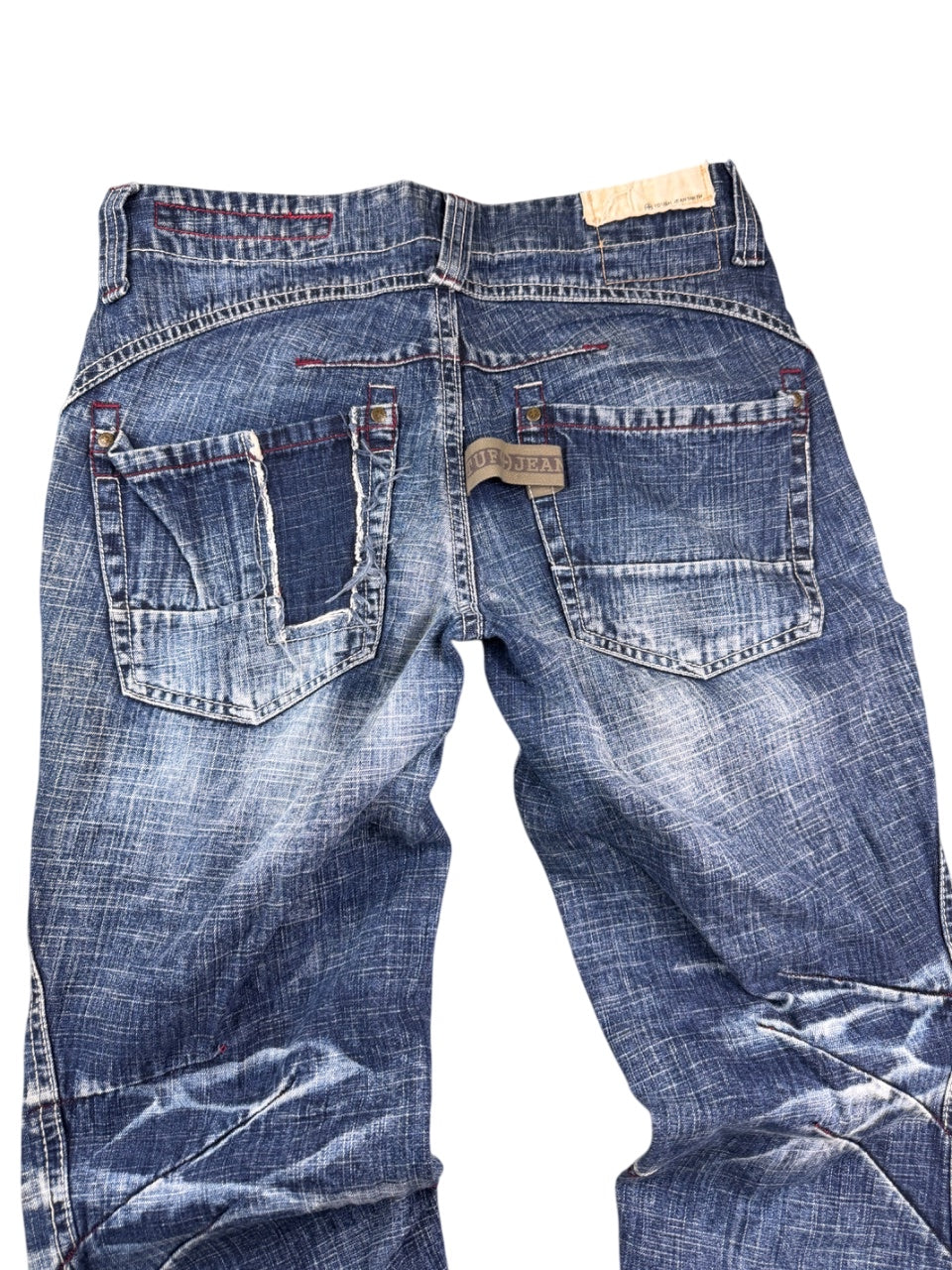 Youth Jeansmith Washed Bootcut Jeans (S)