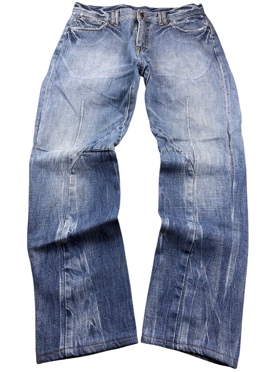 Vintage Washed Slimfit Jeans (XS-S)