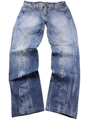Vintage Washed Slimfit Jeans (XS-S)
