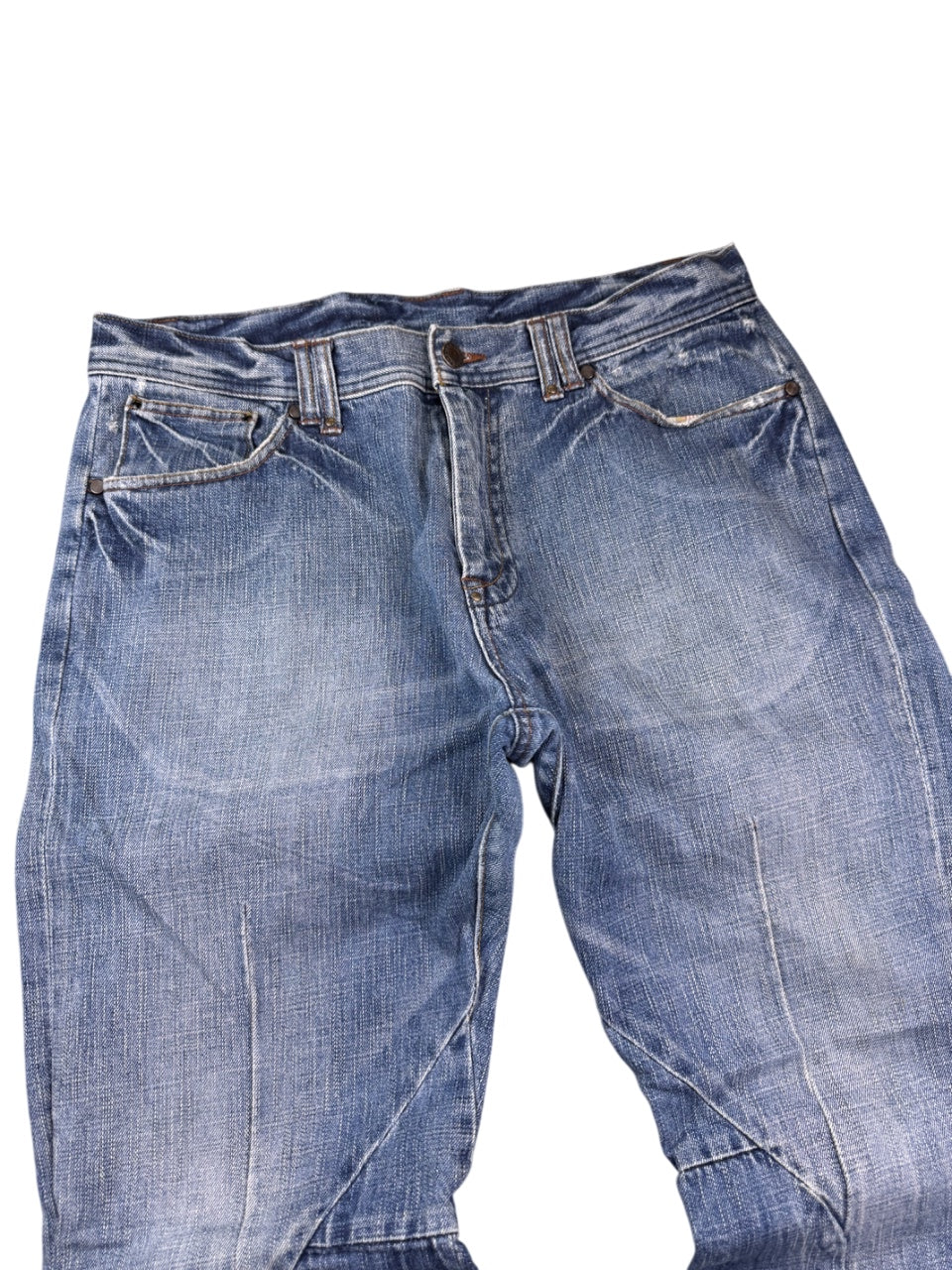 Vintage Washed Slimfit Jeans (XS-S)