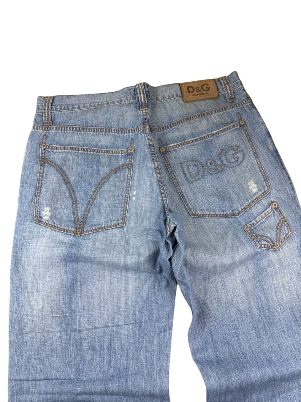 Dolce & Gabbana Big Logo Baggy Jeans (M-L)