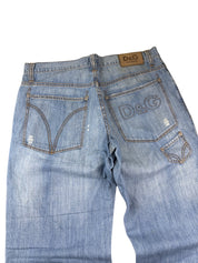 Dolce & Gabbana Big Logo Baggy Jeans (M-L)