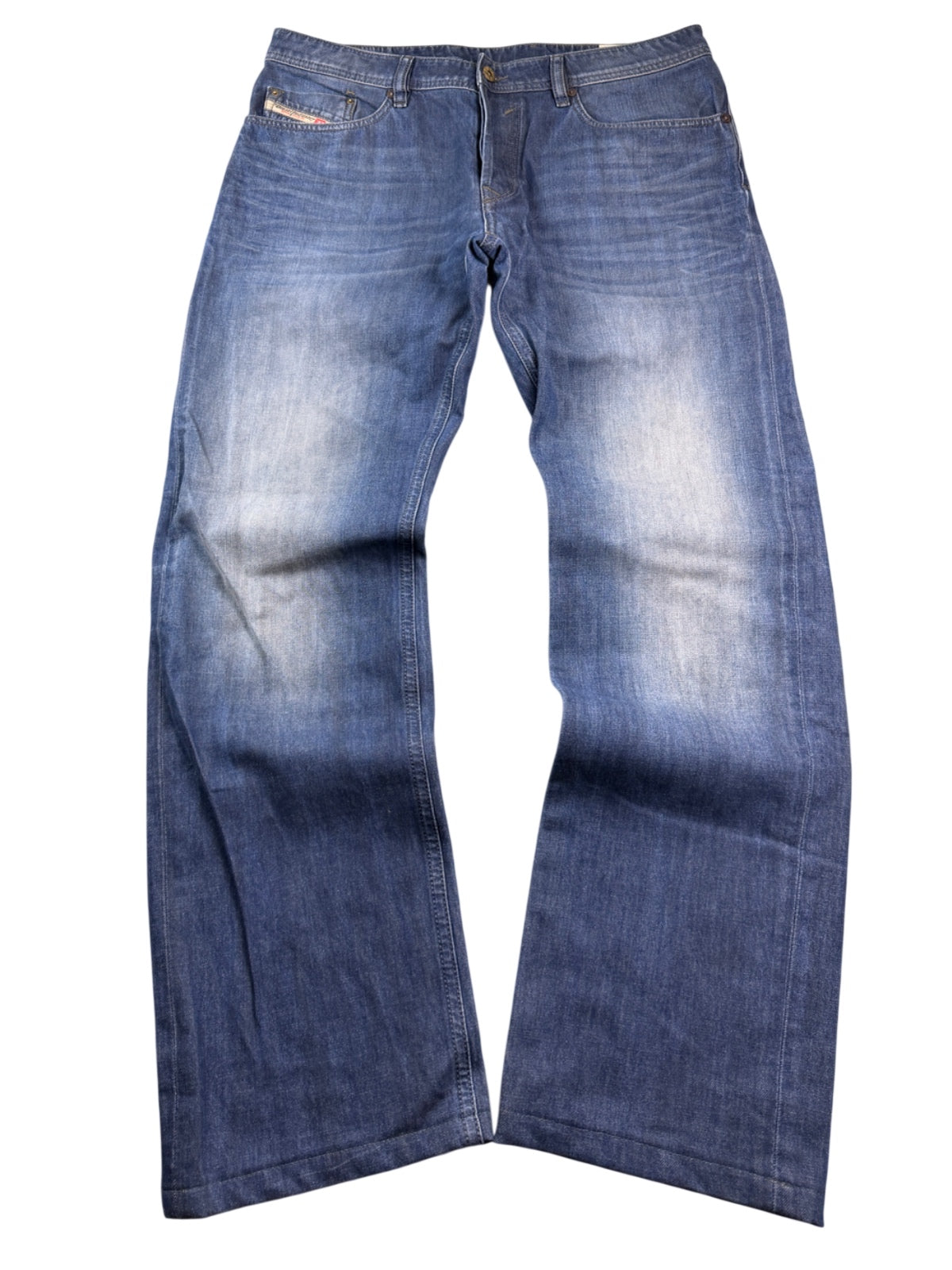 Diesel Washed Straightfit Jeans (S)