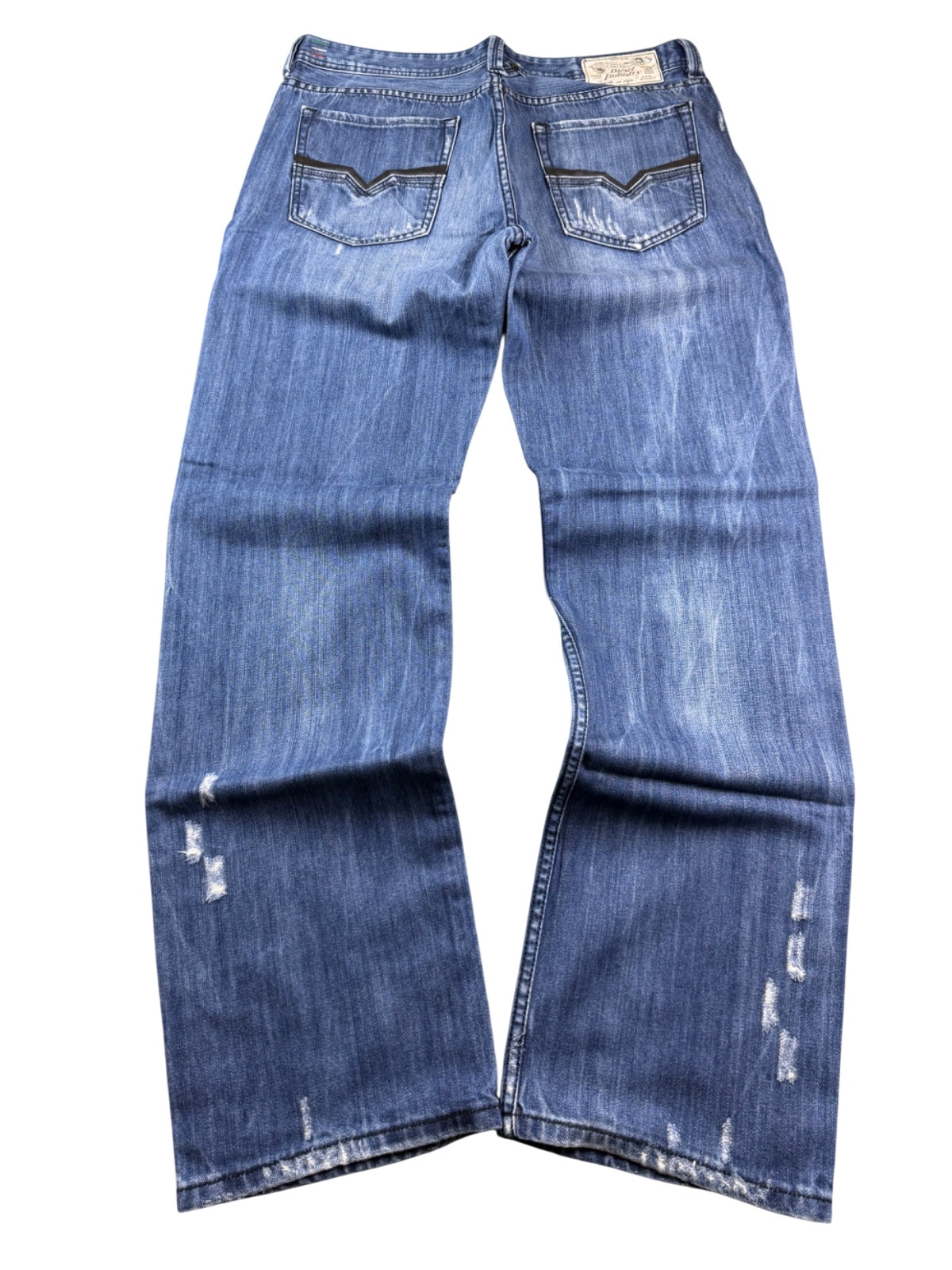 Diesel Washed Straightfit Jeans (S-M)