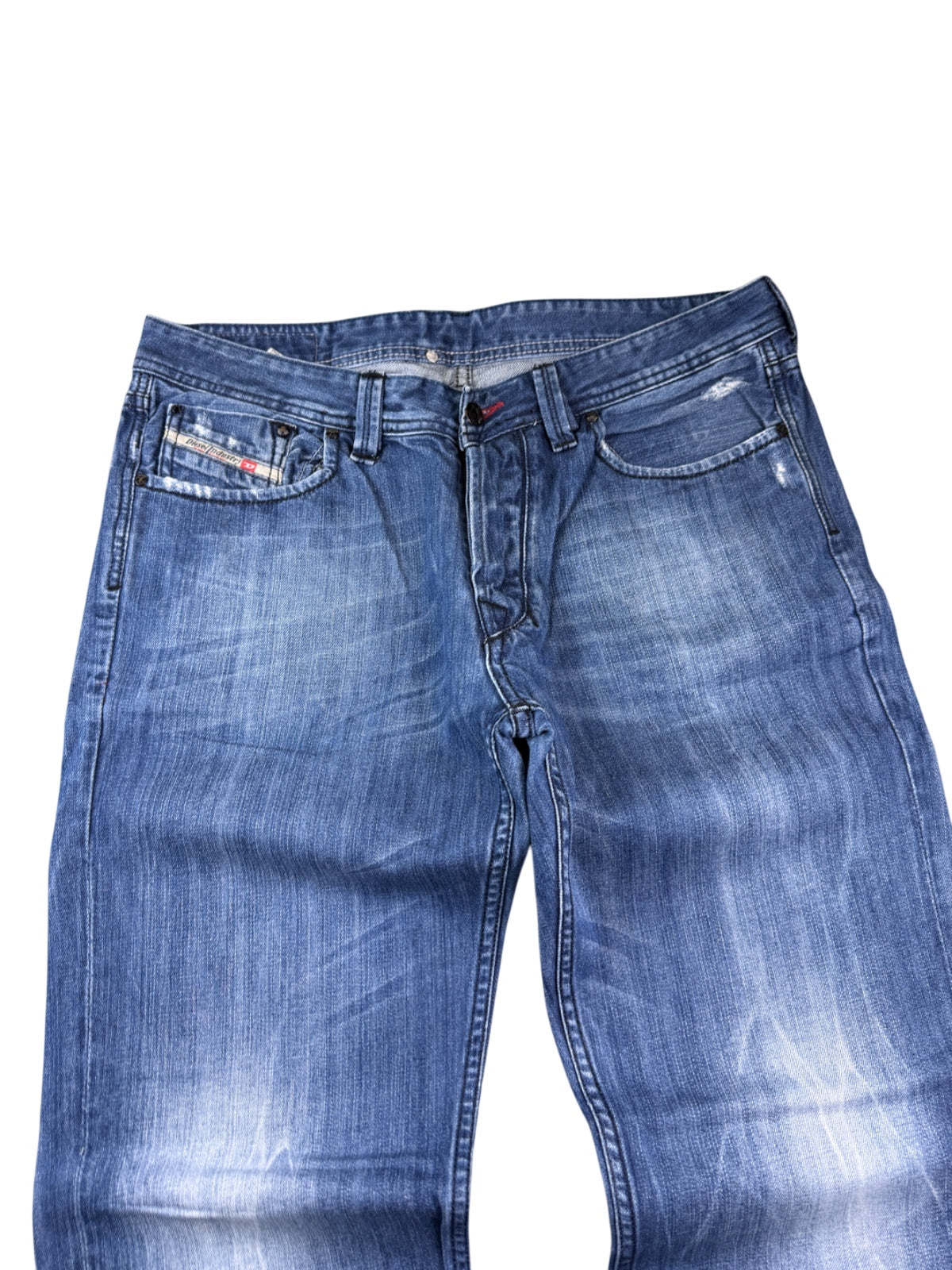 Diesel Washed Straightfit Jeans (S-M)