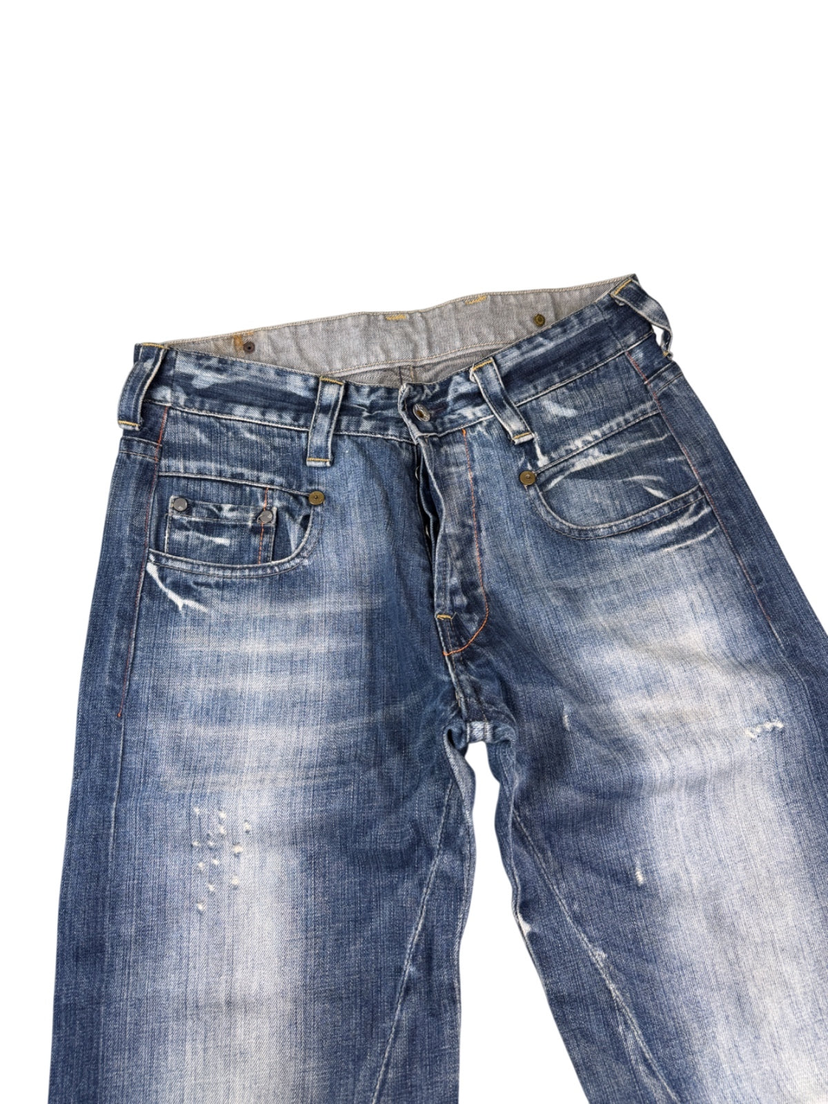G-Star Washed Straightfit Jeans (S-M)