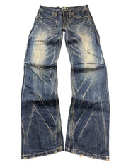 Vintage Ultra Washed Straightfit Jeans (S)