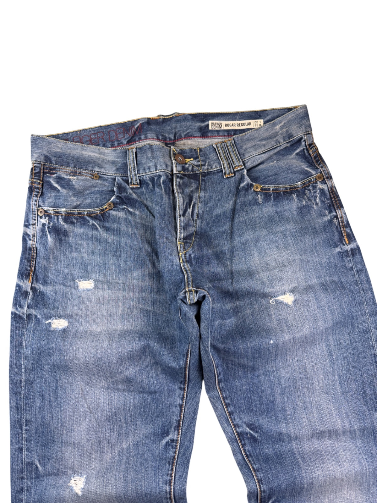 Tommy Hilfiger Washed Straightfit Jeans (L)