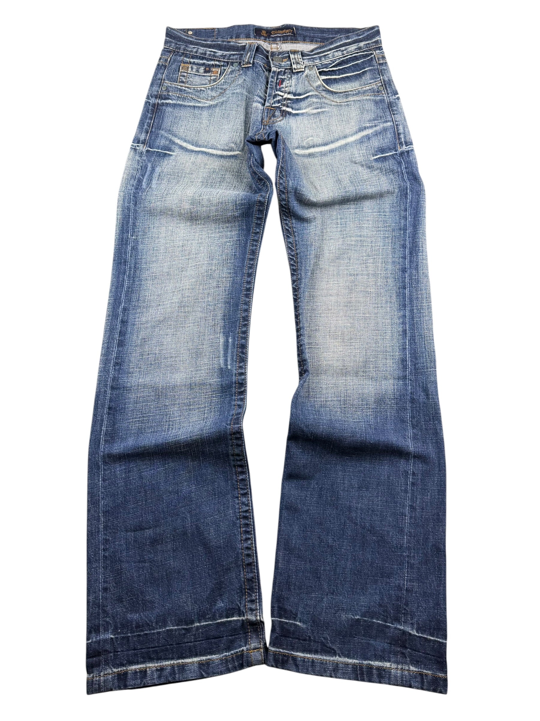 Washed Bootcut Jeans (S)