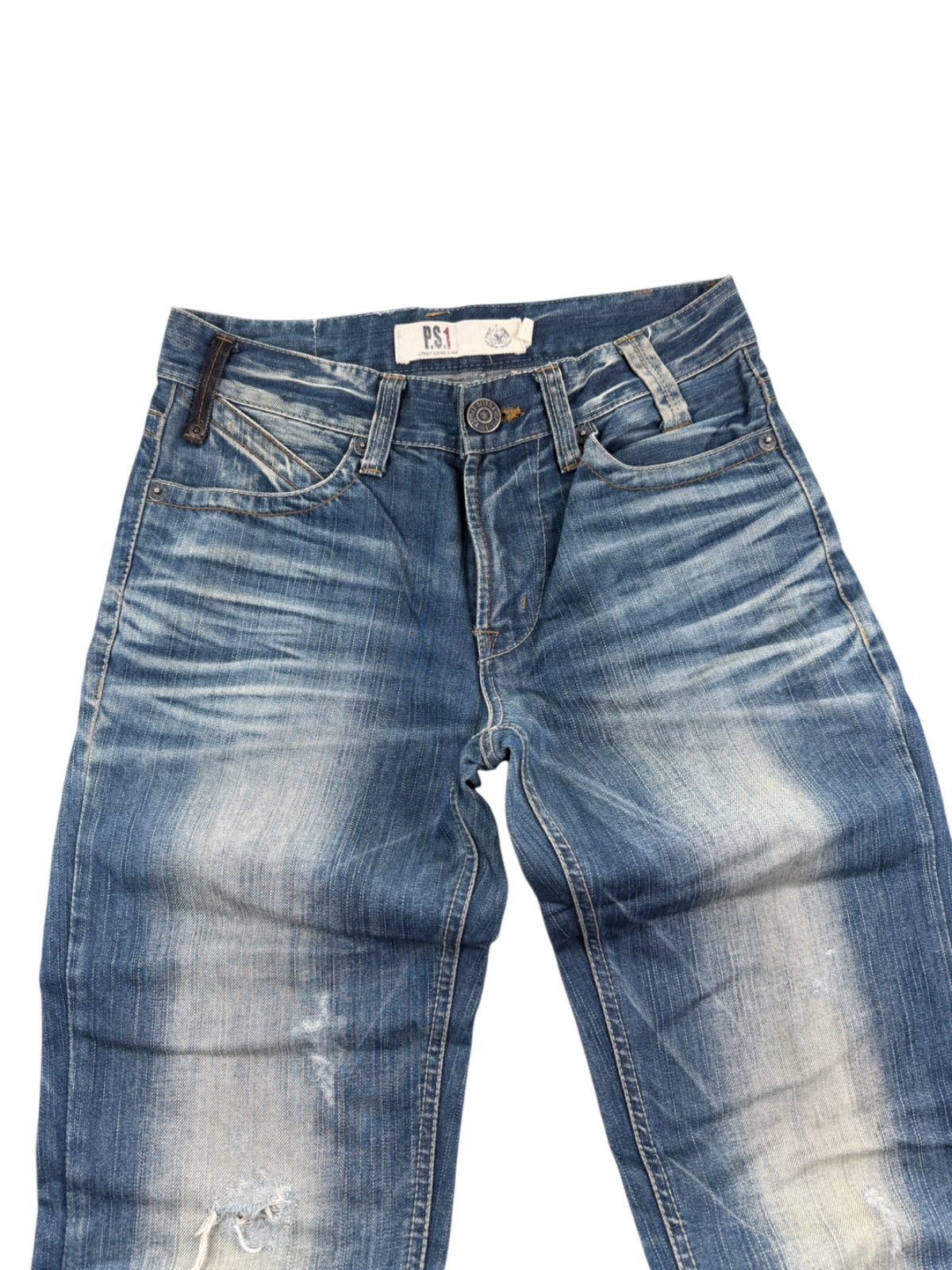 P.s.1 Washed Straightfit Jeans (XS)