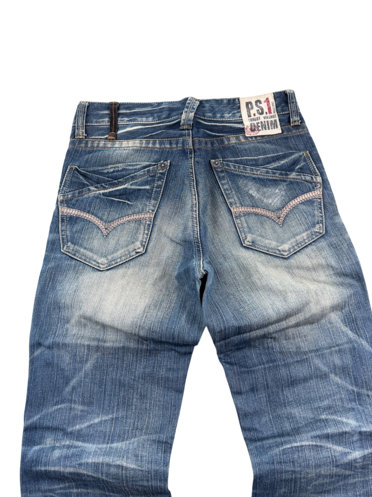 P.s.1 Washed Straightfit Jeans (XS)