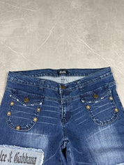 Dolce Gabbana Logo Jeans (S)