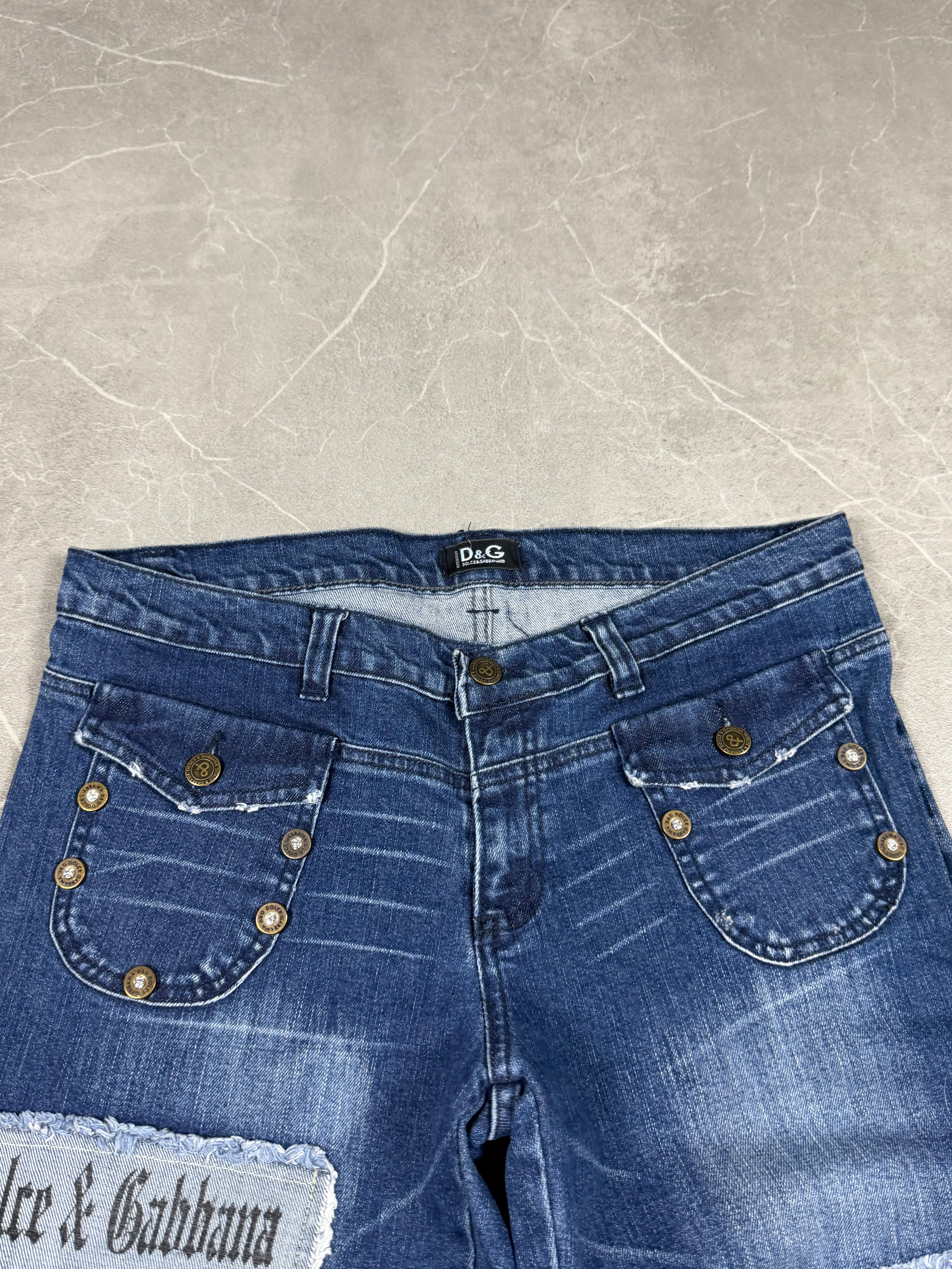 Dolce Gabbana Logo Jeans (S)