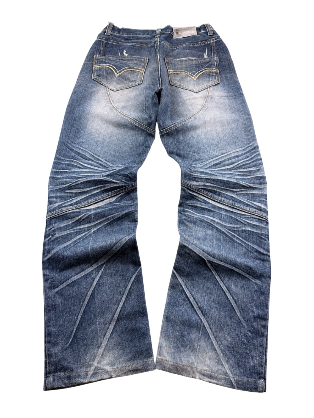 Vintage Washed Slimfit Jeans (XS-S)