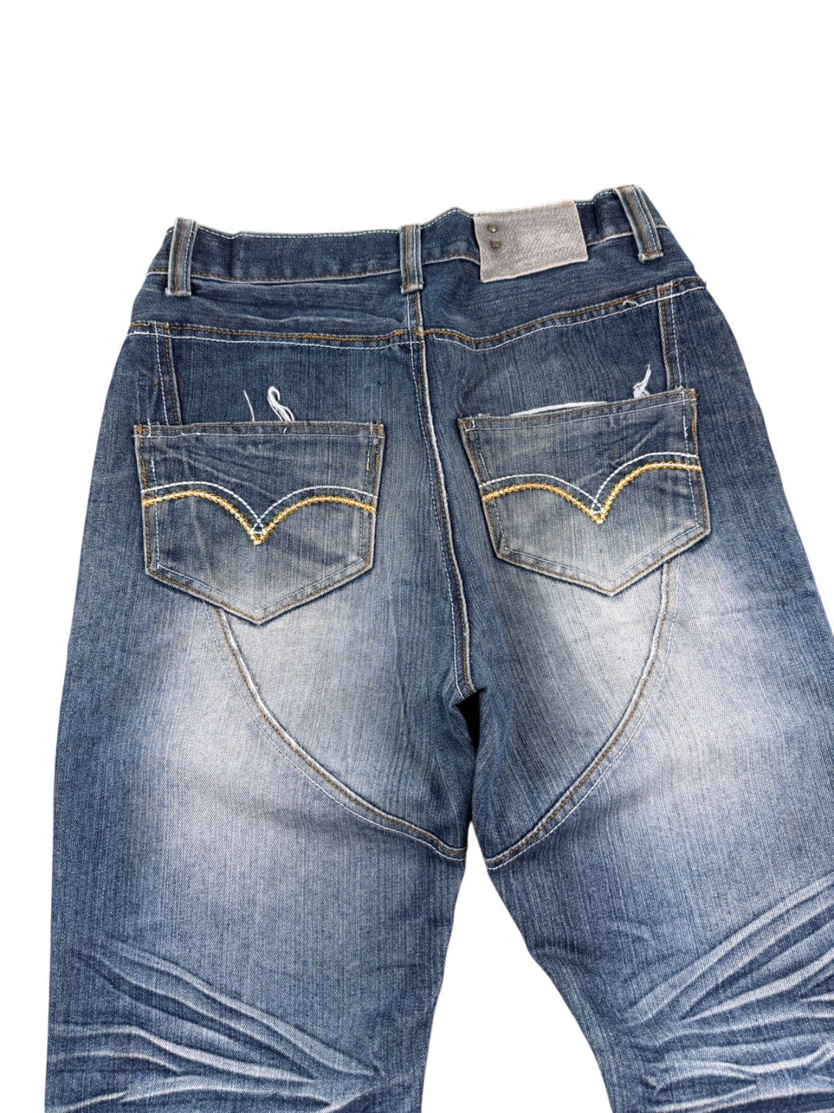 Vintage Washed Slimfit Jeans (XS-S)