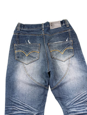Vintage Washed Slimfit Jeans (XS-S)