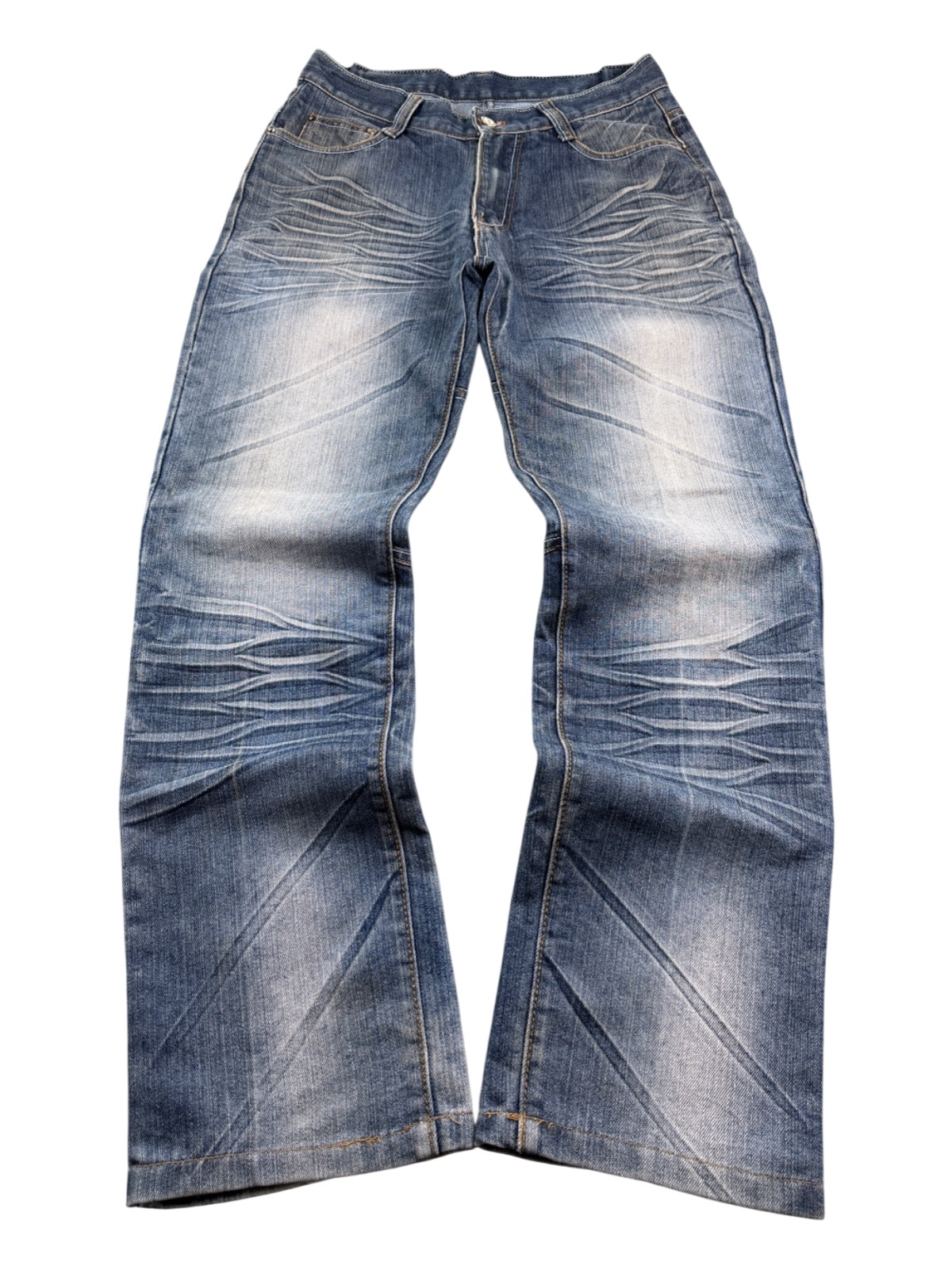 Vintage Washed Slimfit Jeans (XS-S)