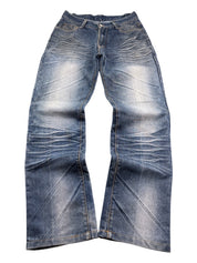 Vintage Washed Slimfit Jeans (XS-S)