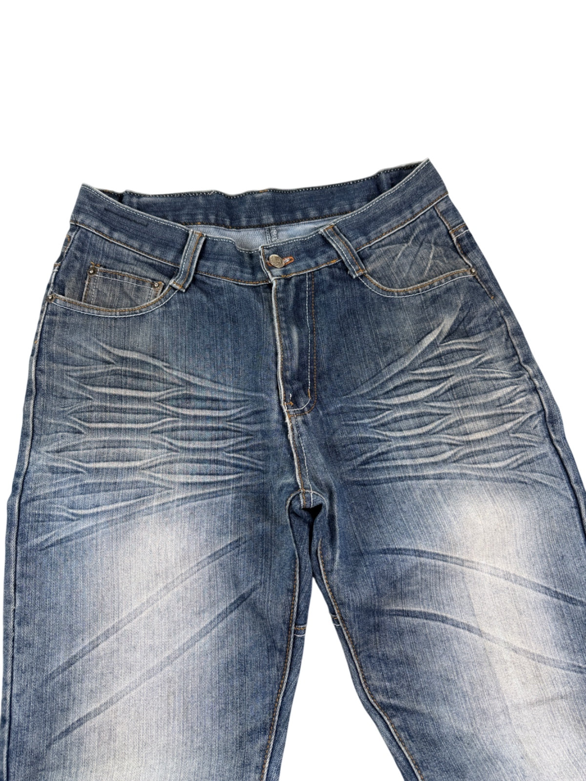 Vintage Washed Slimfit Jeans (XS-S)