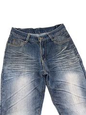 Vintage Washed Slimfit Jeans (XS-S)