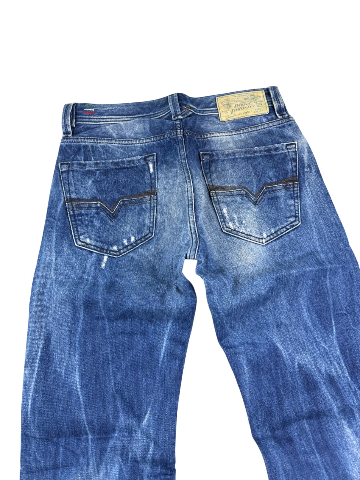 Diesel Washed Straightfit Jeans (S)