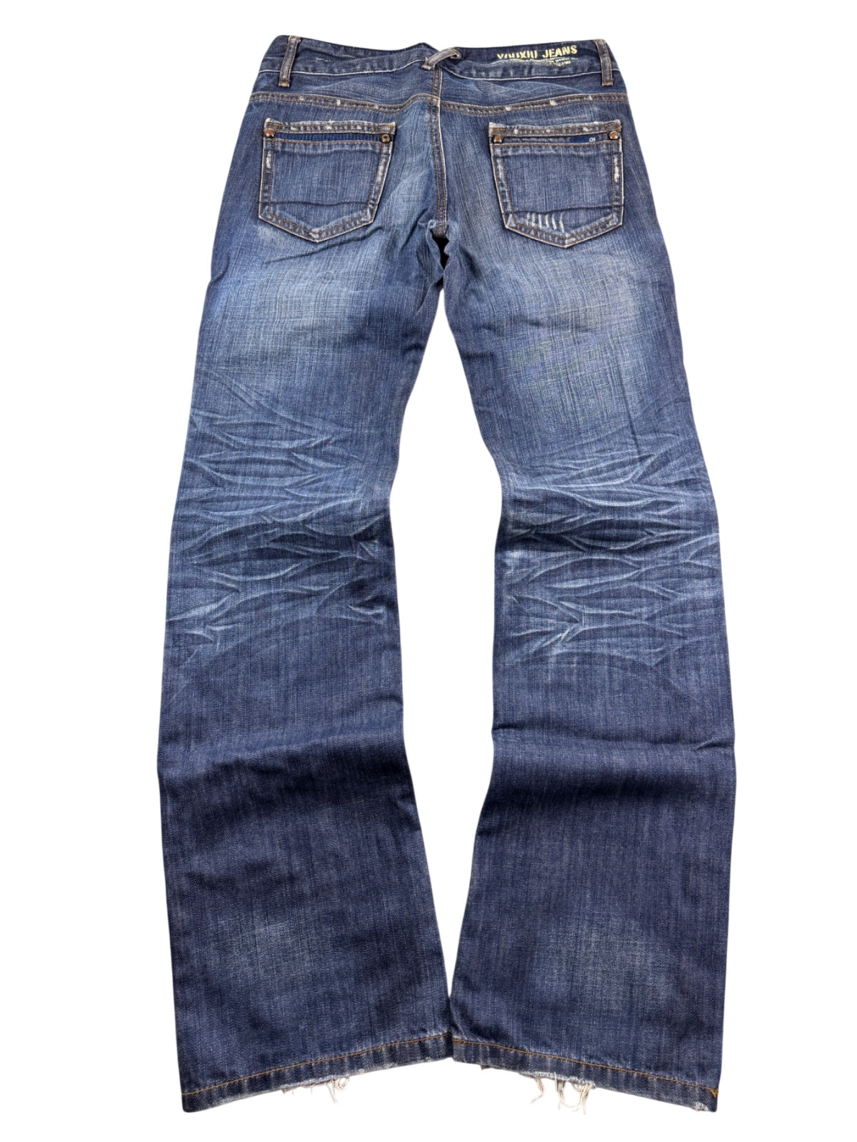 Vintage Washed Bootcut Jeans (XS)