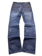 Vintage Washed Bootcut Jeans (XS)