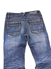 Vintage Washed Bootcut Jeans (XS)