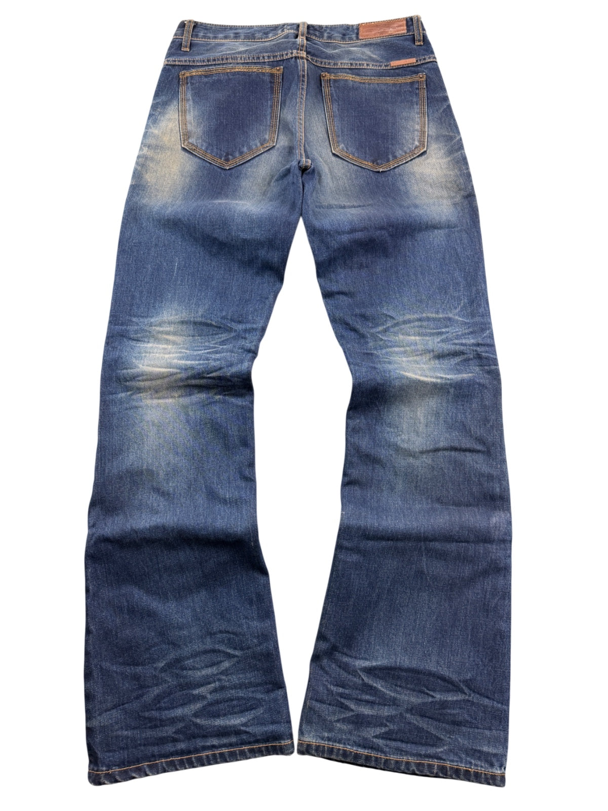 Kanturu Washed Bootcut Jeans (S)