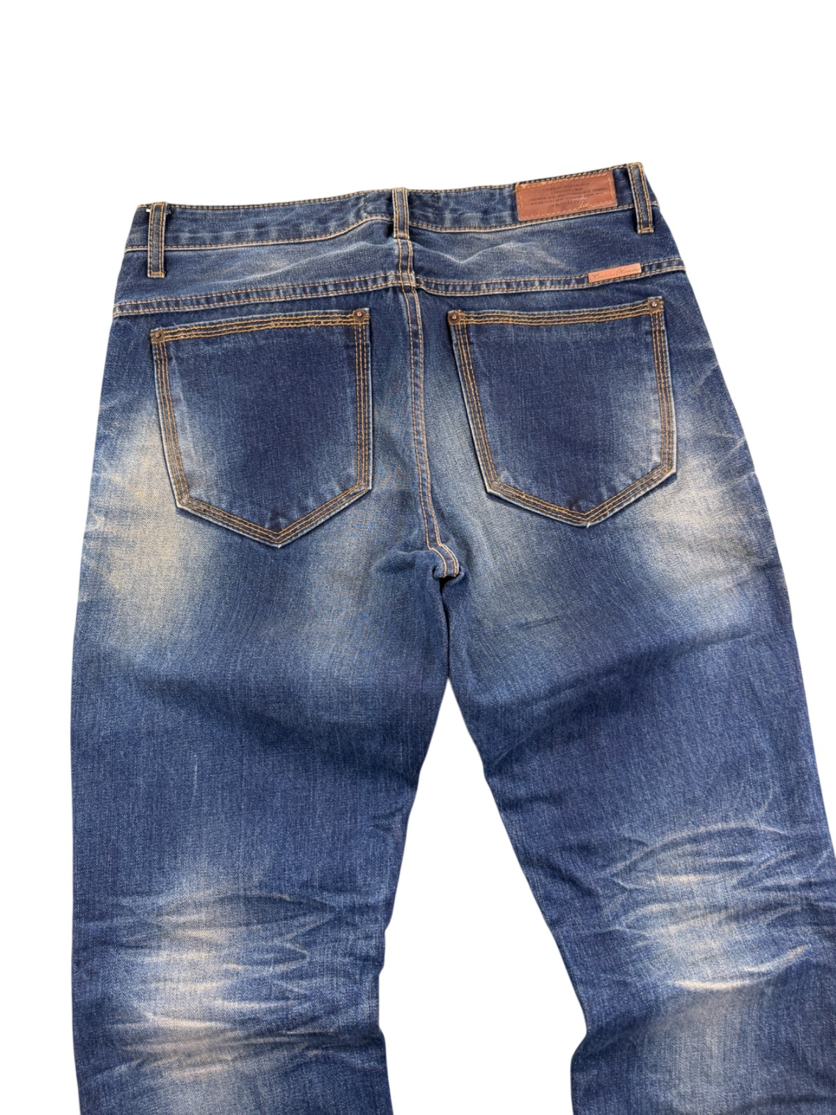 Kanturu Washed Bootcut Jeans (S)