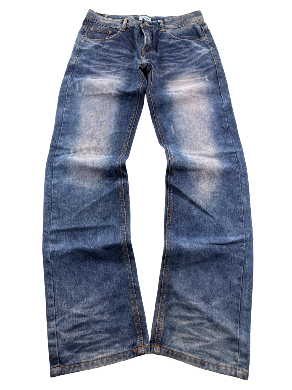 Vintage Washed Straightfit Jeans (S)