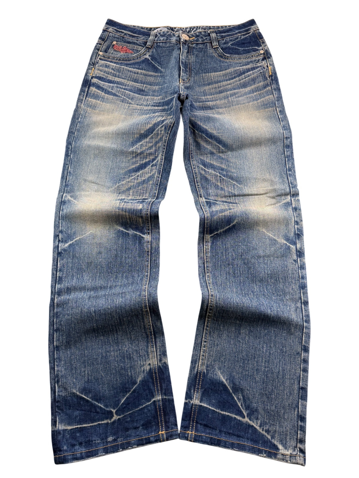 Big Yard Washed Baggy Jeans (M-L)